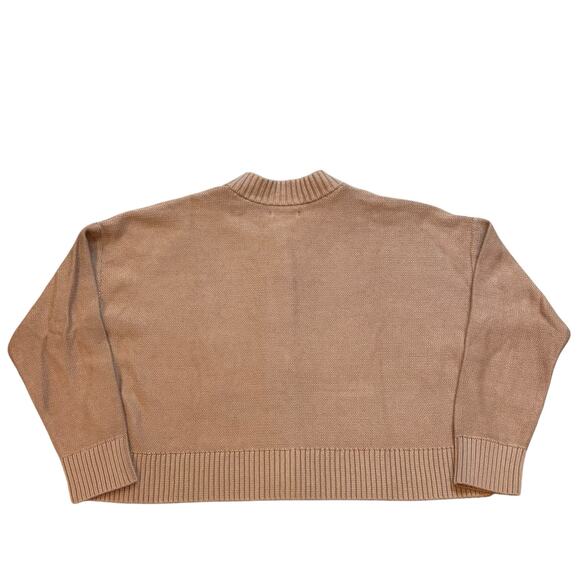 Quince Tan Women's Cardigan Sweater - Picture 3 of 7